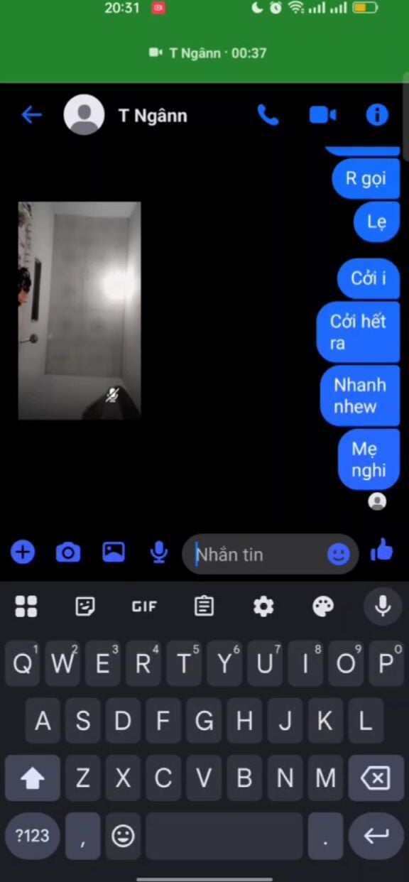 E Ngân love11 call cùng a ny 1